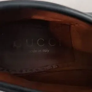 Gucci 3/4 Calf Skin Leather Casual Loafers with Gold tassels 10 1/2 D Gucci | Shoes | Gucci 34 Calf Skin Leather Casual Loafers  main image 2